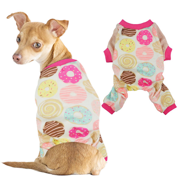 Husdjurskläder Hundkläder med fyra ben Bekväma pyjamas för husdjur
