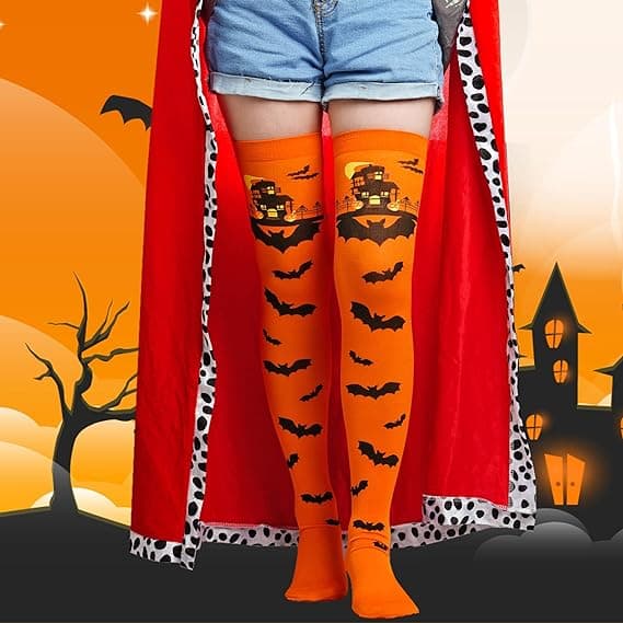 Halloween-polvisukat Orange