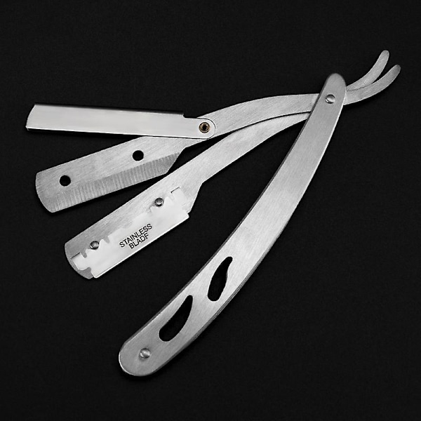 Cut Throat Razor Professionel Ret Barberkniv Rustfrit Stål