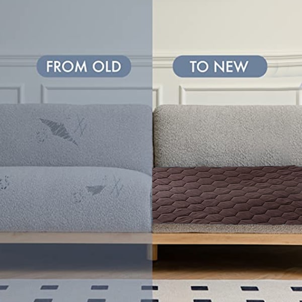 Hundeteppe Sofa Hundebed Måtte og Vandafvisende & Antislip Hundebedsdækken