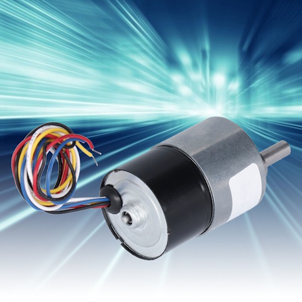 JGB37‑3525 DC 24V Motor Hög Vridmoment Hastighetsreducering Låg Ljudnivå Reversibel Borstlös Växelmotor 45RPM