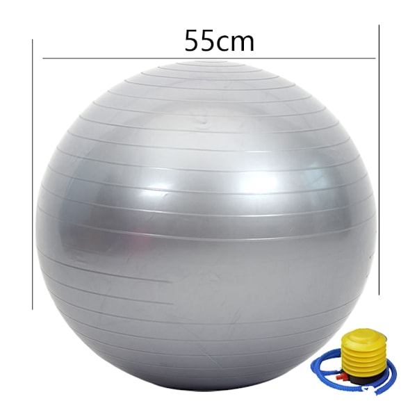 Träningsboll – Stabilitetsboll för Hem, Yoga, Gym, Fysioboll, Schweizisk Boll, Fysioterapi