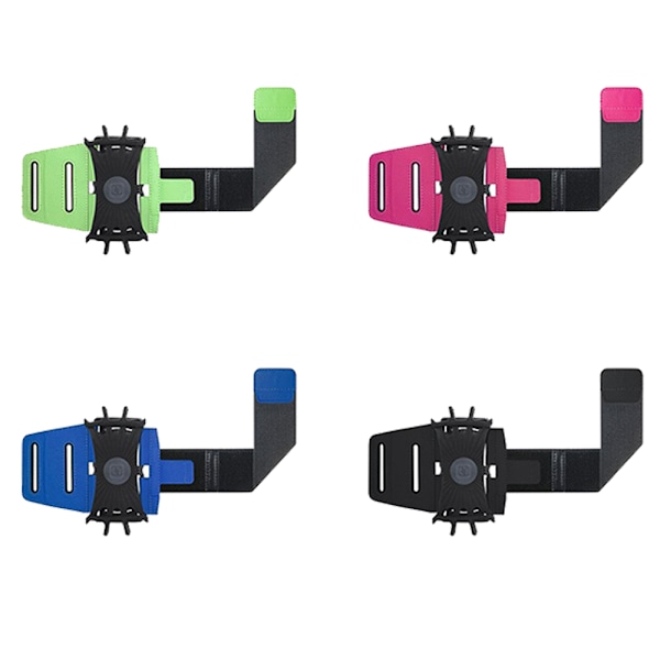 Reflekterende Armbånd Mobiltelefonholder - Universal 360° Rotasjon Underarm Armbånd - for Løping, Gåing, Trening, Sport