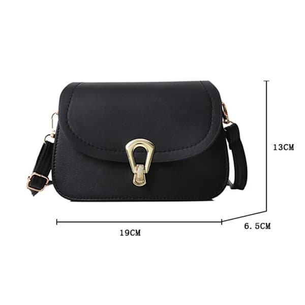Messenger Skuldertaske Crossbody Tasker MØRKEBRUN mørkebrun
