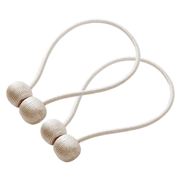 Magnetisk gardinholder for gardiner 112 Beige 2-Pack
