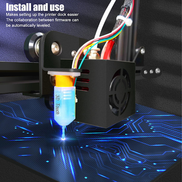 Automatisk Sängutjämningsgivare Kit för Ender3/3S DIY 3D-skrivare Stift Huvud Tillbehör