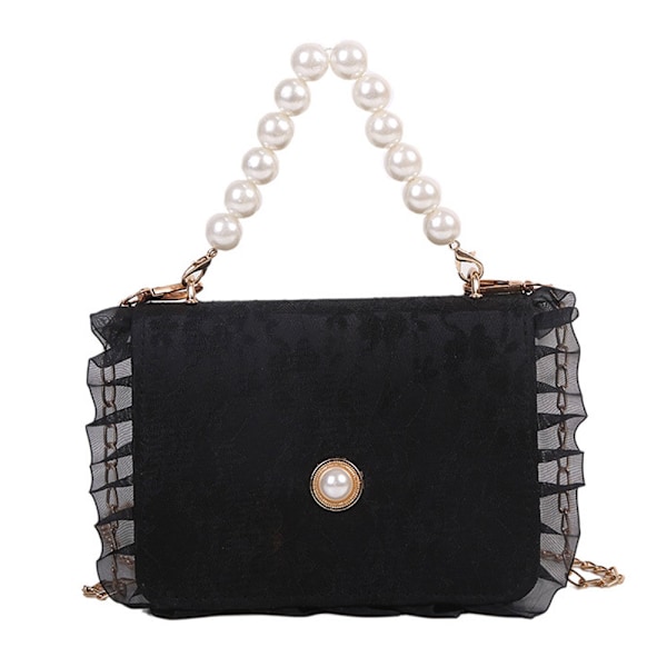Kunstlæder skuldertaske Pearl mode skuldertaske damer skuldertaske