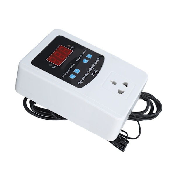 1500W Drivhuse Temperaturregulator Digital Lufttemperaturregulator Termostat LCD Display 10A EU Stik 220V