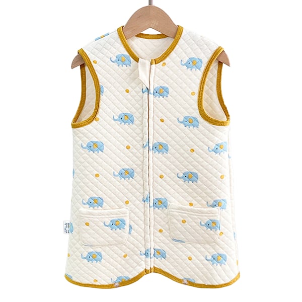Sovesæk til småbørn med fødder - All Season Baby Wearable Blanket til gående - Bomuldssovesæk