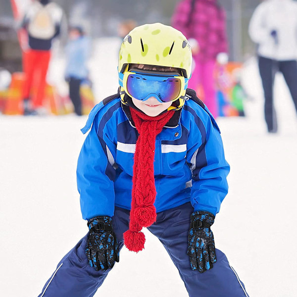 Vinter Skidhandskar Vattentäta Vindtäta Snöhandskar Unisex Foder Varma Handskar