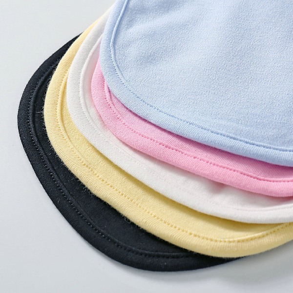 Baby Bandana-Sjal Spott-Bibbar Mjuka och Absorberande Organiska Bomullsbandana-Bibbar Set för Pojkar Flickor Nyfödda Unisex