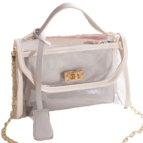 Transparent Crossbodyväska, 2-i-1 Crossbodyväska