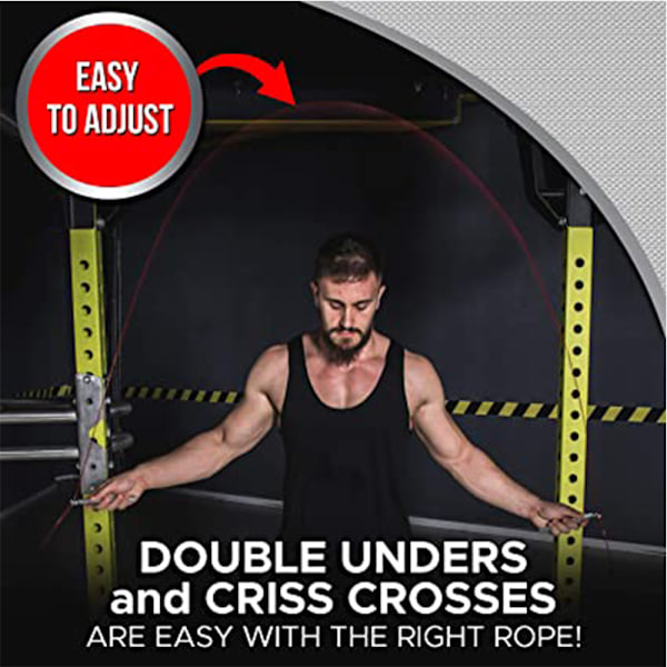Hopprep - Viktad Hopprep - för Crossfit, Boxning - för Fitness - Hopprepsövning