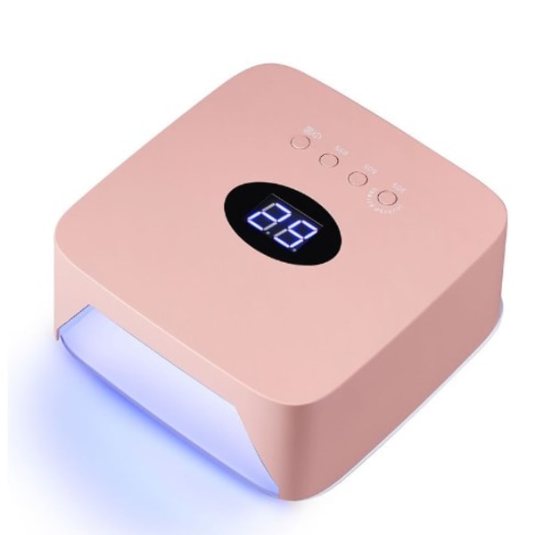 Sunuv UV LED Nagellampa, 48W Professional, Gellampa, Nageltork för Gellack, härdningsgenerator med automatisk sensor och LCD-skärm för hem och