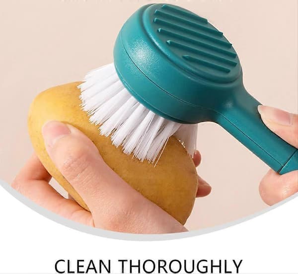 Vegetable Brush Kitchen Brush Multifunctional Cleaning Brushes Hangable Washing Brush for Kitchen Vegetables Fruit Cleaning