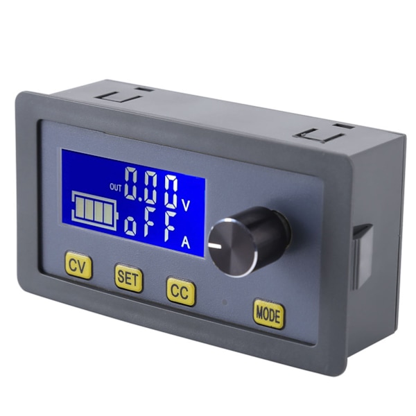 DC‑DC Justerbar 5A LCD Digital Automatisk Step‑up Step‑down Spændingsmodul