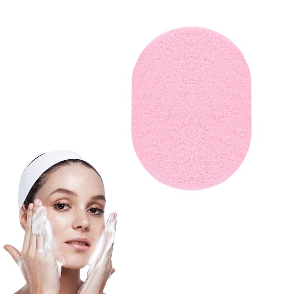 Svampar för ansiktsrengöring | Makeup- och maskborttagning | Återanvändbara | Hudmassage