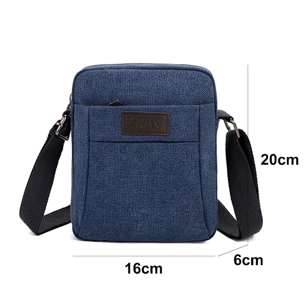 Mode Crossbody Taske til Kvinder, Lille Letvægts med Justerbar Skulderrem