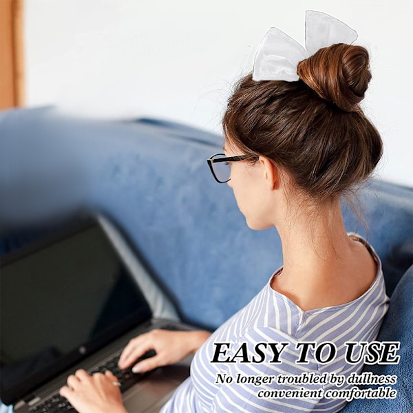 4 kpl Deft Hair Bun Maker - Donitsihiusnuttura Ranskalaiseen Hiustyyliin