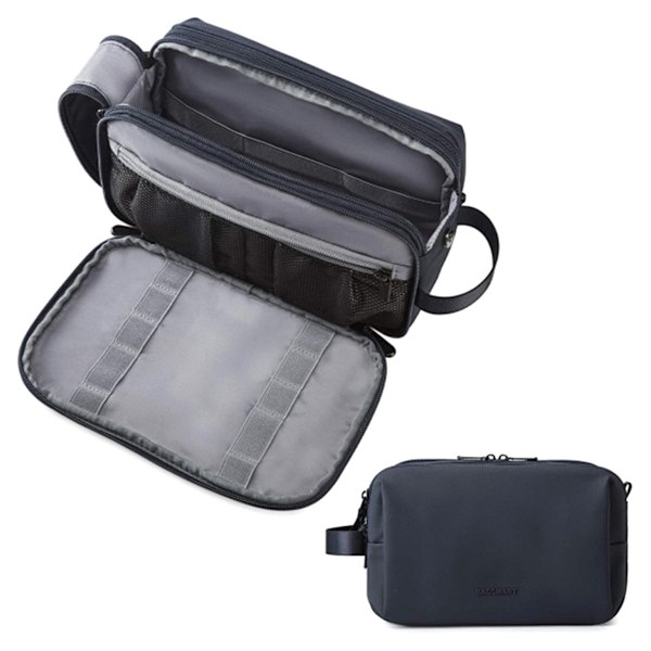 Mænds Rejsetilbehørspose Organizer Dopp Kit Vandafvisende Tilbehør Skægvaskpose