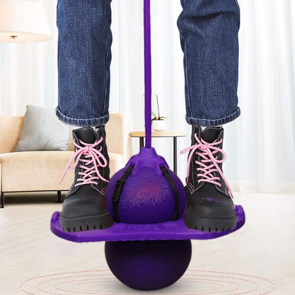 Pogo-keppi Hyppy-pallo Hyppy-pallo Kumipallo Hyppimiseen Aikuisille Lapsille, 38x66cm