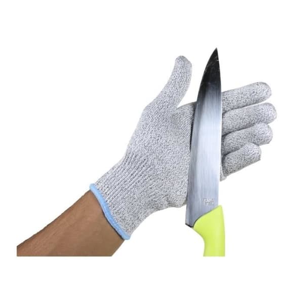 Kitchen Protective Gloves - 26 cm - Grey - EN388 Level 5 - Soft and Lightweight Grå