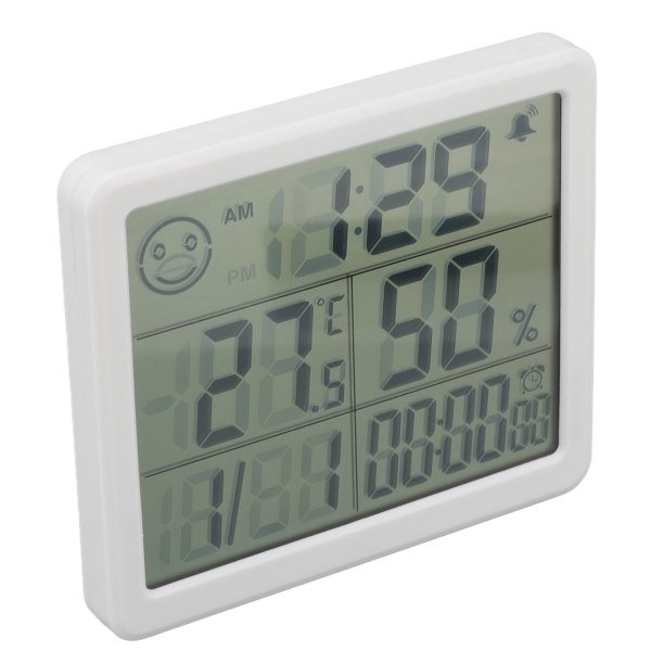 Digital Termometer Hygrometer Alarmur Sensitive Induktion