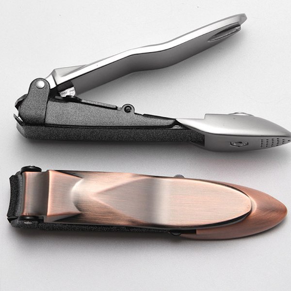 Negleklippere til mænd med opsamler - Razor-Sharp Heavy Duty Selvindsamlende Negleklippere Sæt - Neglekunstværktøjer