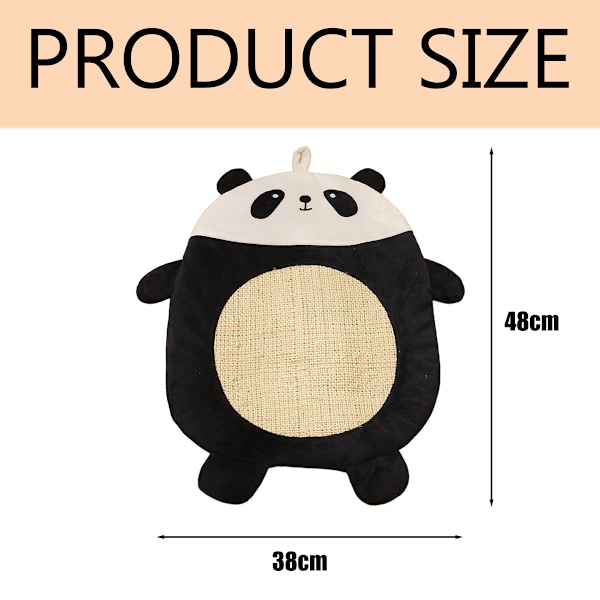1 st tecknad kattklösbräda Katt/Lejon/kyckling/Panda sisal kattklösbräda