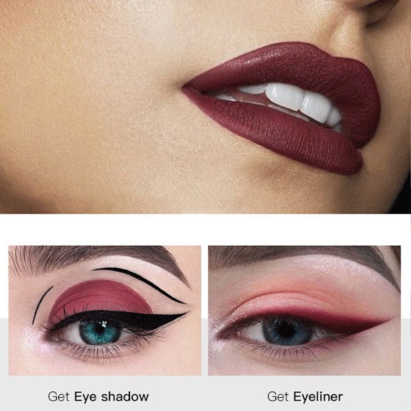 Gel Eyeliner Pennor, Långvarig Spetsbar Eyelinerpenna, Glider på Smidiga Gelpigment, Vattentät, 1 Styck