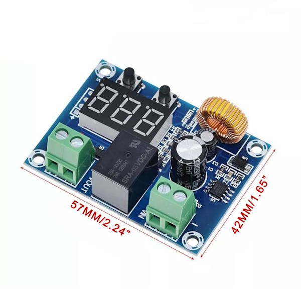 4 st XH-M609 Lågspänningsbrytare Avstängning 12-36V Digital LED Skydd✨y