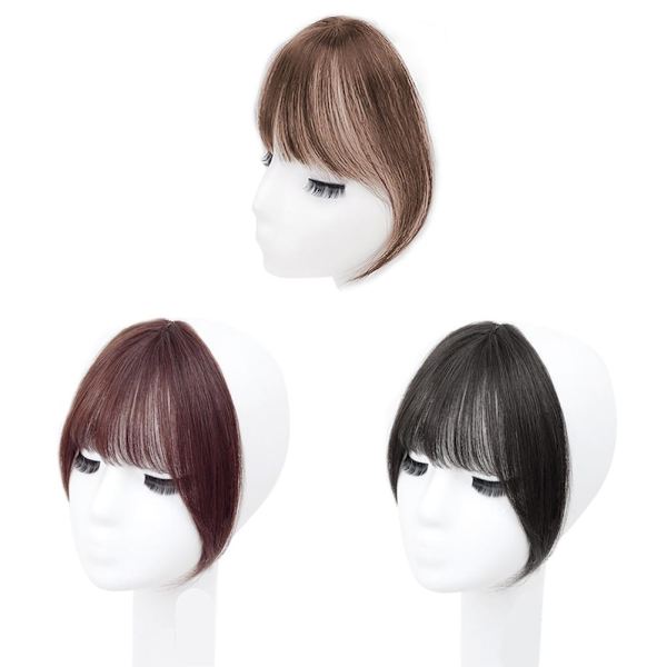Syntetisk A1r Lugg Svart Fluffig Värmebeständig Fiber Håraccessoarer Hot Y6K5 black 1pcs