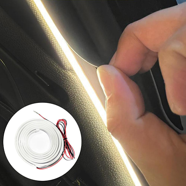 Bil Hög Ljusstyrka Bagagebelysning Ambient Ljus Interiör Led Automatisk Ljus Baklucka Strip M5k6 Warm 2M 1set