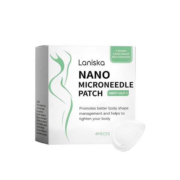 SMGT-GLP-1 Nano Microneedles Kroppsvård Plåster För Viktminskning 4st