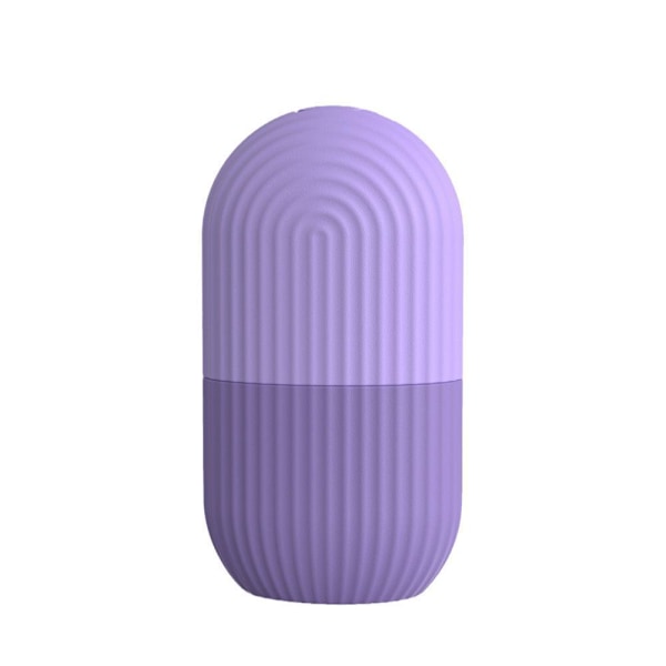 Is Ansiktsroller Silikon Hud Massager Vård Kub Form Boll n,1 Bricka O2X7 purple one-size