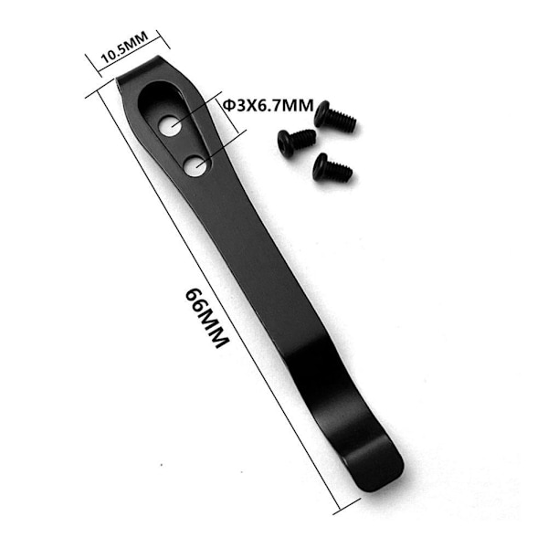 Grå stål Djup Bärficka Clip & Skruv För Cutter Set hållare щ; υ~ γ; B E9M5