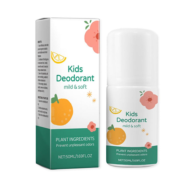 Naturlig deodorant för barn och tonåringar, Kroppsdeodorant för barnA@