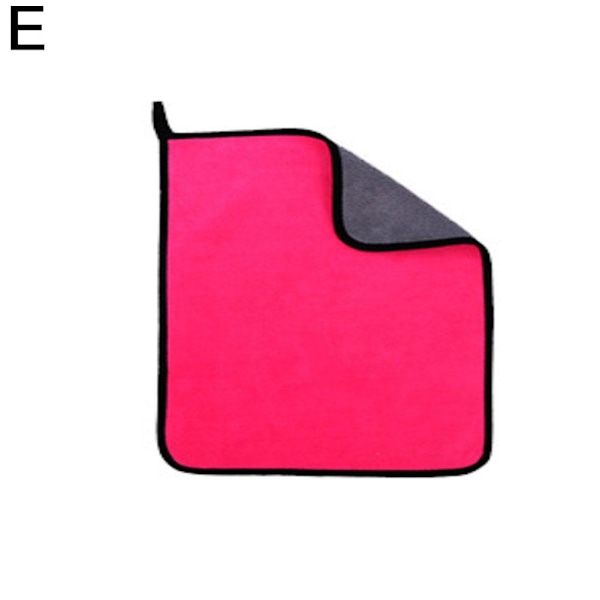 Superabsorberande Mikrofiberhanddukar för Biltvätt och Rengöring gray pink One size