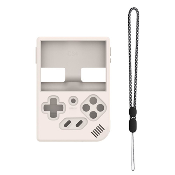 Spelkonsol Skyddsfodral Retro Spel Handhållen Skyddsfodral Vattentät New N E1O9 white for ANBERNIC RG35XX Plus