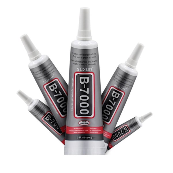 B-7000 Lim 15ml Superlim Mobiltelefon Surfplatta Tätningsmedel AUS Skärm 9CO0 TransparentB 15ml