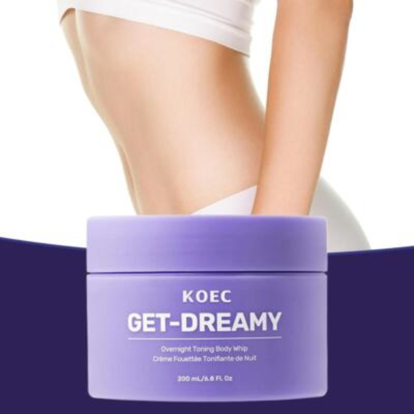 4X KOEC Get.Dreamy Overnight Toning Body Whip 6.8oz . 100 ml