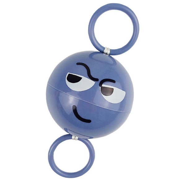 Roterande Lysande Visselpipa Flygande Boll Leksak Dragande Svänghjul Blixt Barn Visselpipa Boll Purple 1pcs