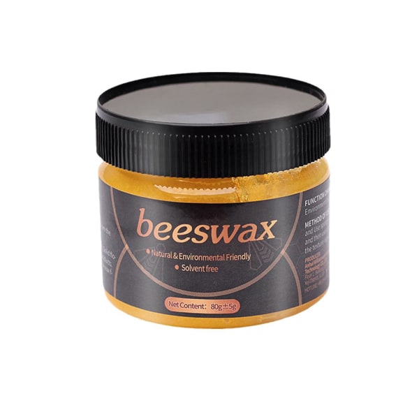 HFINGAQEX Naturligt bivax Möbellack, träkrydda Beewa B Beeswax and sponge