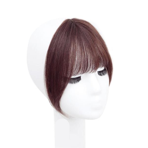 Syntetisk A1r Lugg Svart Fluffig Värmebeständig Fiber Håraccessoarer Hot Y6K5 dark brown 1pcs