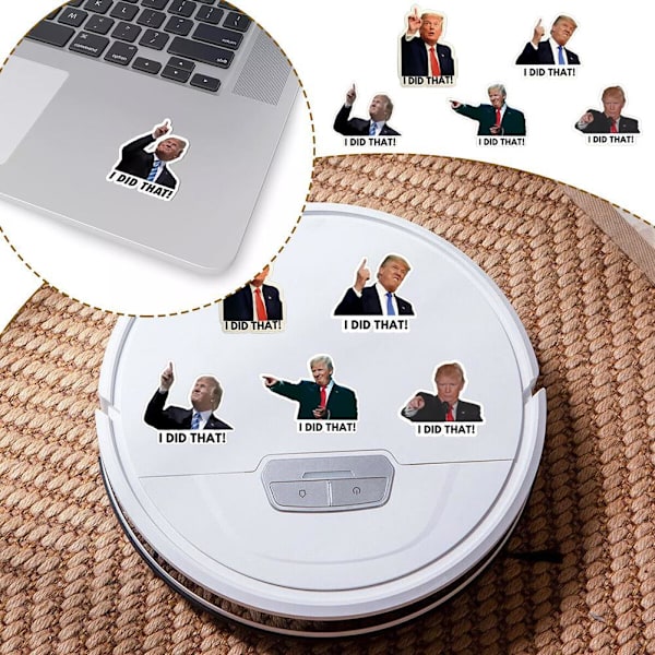 50 - 100 st dekaler, Jag gjorde det, Bensinpumpdekaler enkelsidig dekal Lot A5 C 100PCS