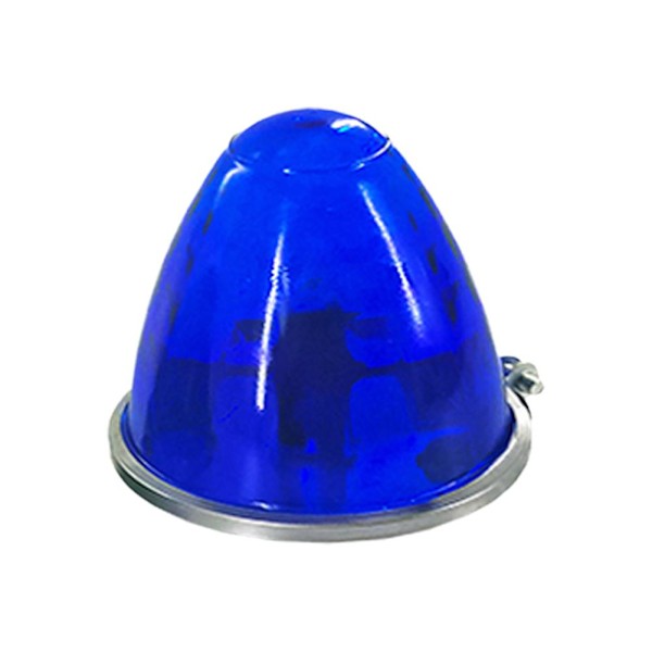 1156 Glödlampa Lastbil Sidomarkeringsljus Vattenmelon Glaslins Ljus 12v 24v Indikator Varningsljus L0g1 Blue One size