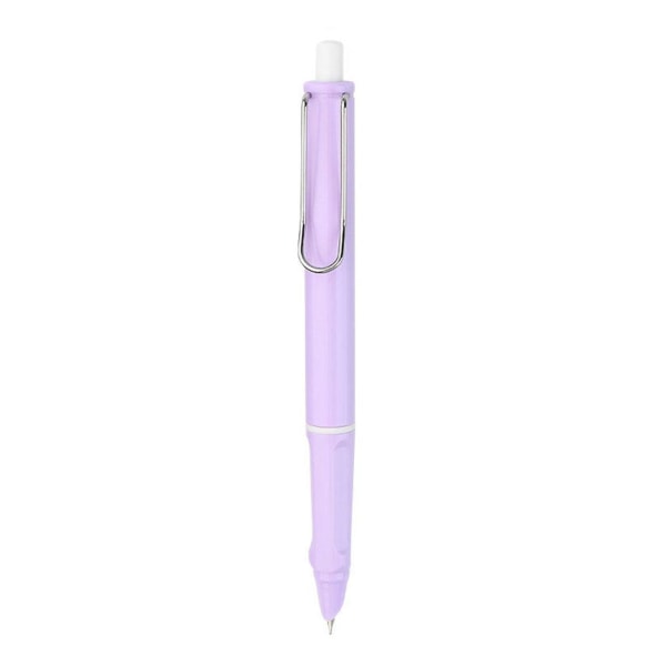 2023 Ny indragbar reservoarpenna Trycktyp bläckpenna light purple one-sizer