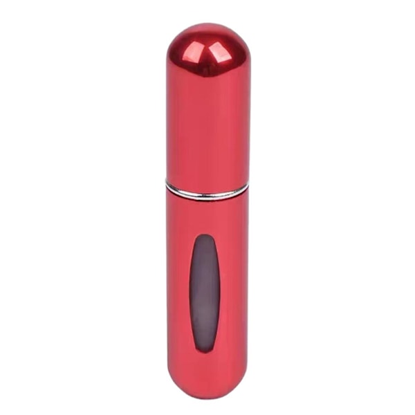 5ml Dispenserflaska Aluminium Portabel Rese Kosmetikflaska Spray Återfyllningsbara Bottenprover C1d4 red 1pc