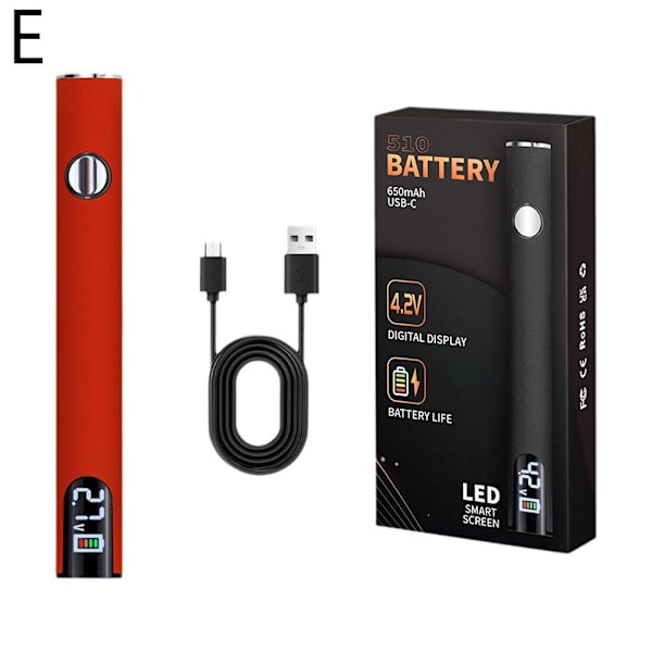 Lödkolvspenna, 650Mah Sladdlös Lödkolvssats, 2.7-4.2V Red One size