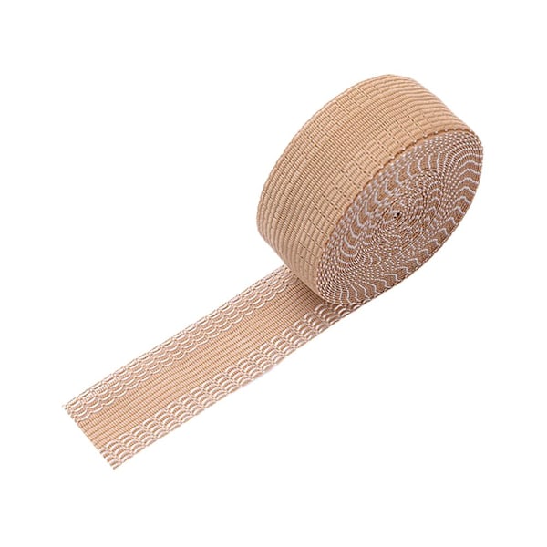 NY Stryk-på Fållband Byxkant Förkorta Självhäftande Mun Byxor Pasta U1F0 flesh 1pcs